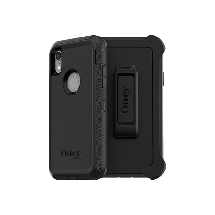 0660543470618-OtterBox Defender Series Screenless Edition - coque de protection pour iPhone XR - noir-Multi-angle-4