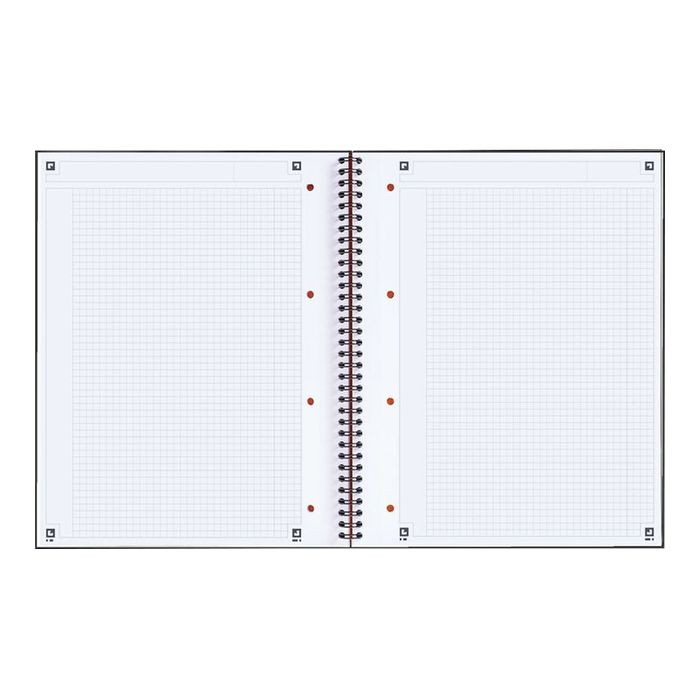 3020120012018-Oxford Notebook - Cahier à spirale A4 (21x29,7 cm) - 160 pages - petits carreaux (5x5 mm) - perfo-Avant-8