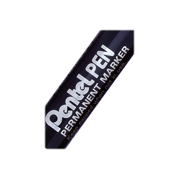 4902506077981-Pentel PEN N50 - Marqueur permanent - pointe ogive - noir-Gros plan-3