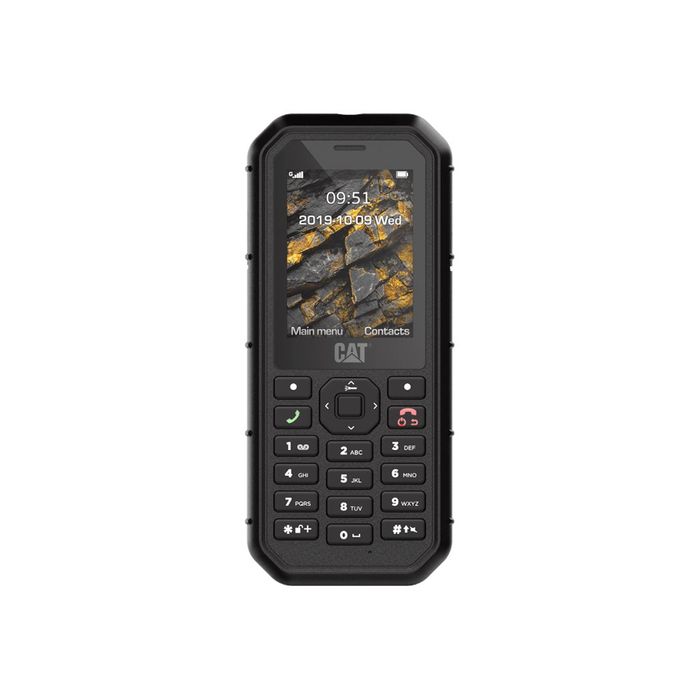 5060472351692-CAT B26 - téléphone mobile double sim - 8 Mo/64Go - noir-Avant-0