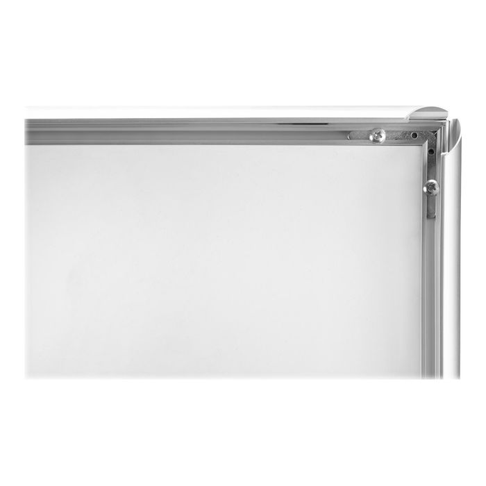 9002493104792-Exacompta Office cadre - Cadre mural clipsable pour A3 - aluminium/cristal-Gros plan-5