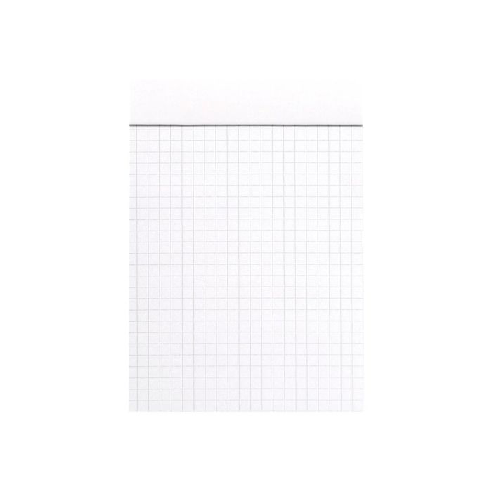 3037920132013-Rhodia Basics - Bloc notes N°13 - 10 x 15 cm - 160 pages - petits carreaux - 80g - blanc-Gros plan-2