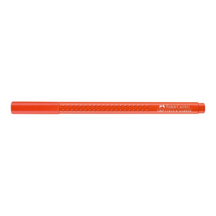 4005401553106-Faber-Castell GRIP - 10 Feutres à base de colorant alimentaire-Angle gauche-1