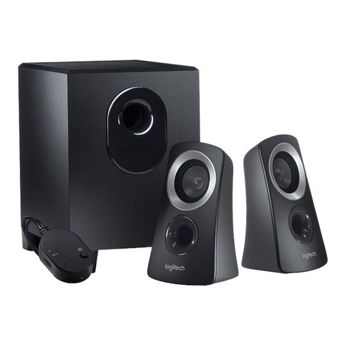 5099206022898-LOGITECH Z313 - Mini enceinte multmédia avec caisson de basse - 25W -Angle gauche-2