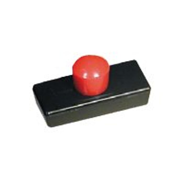 3219912051605-Sign - 5 Aimants bouton - 1.1 x 2.7 cm - rouge-Angle gauche-0