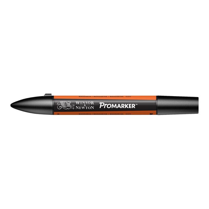 0884955041819-ProMarker - Marqueur double pointe - mandarine-Angle gauche-1