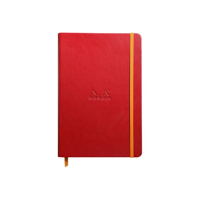 3037921187531-RHODIA Rhodiarama - Carnet de notes - A5 - 192 pages - ligné - coquelicot-Avant-0