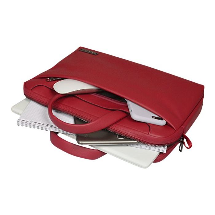 3567041103123-Port Zurich - Sacoche pour ordinateur portable 15,6" - rouge-Haut-2