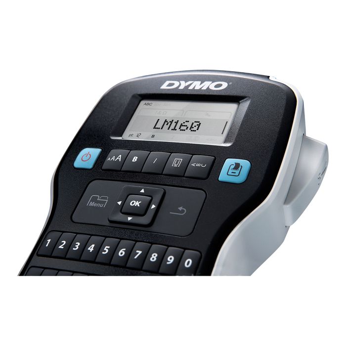 3501170946350-Dymo LabelManager 160 - Étiqueteuse - imprimante d'étiquettes monochrome - impression par tr-Gros plan-3