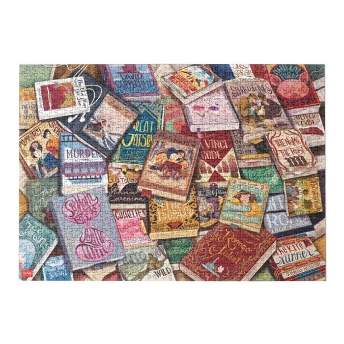 8053610781724-Legami - Puzzle 1000 pièces - booklover-Avant-0