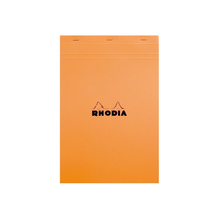 3030920182002-Rhodia - Bloc notes N°18 - A4 - petits carreaux-Avant-0