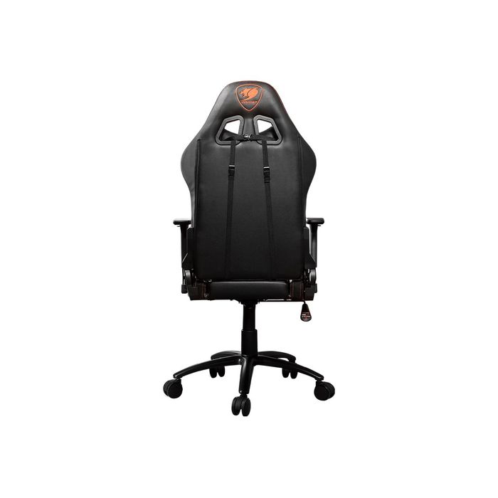 4715302442989-Fauteuil gamer ARMOR Pro - accoudoirs réglables - noir-Arrière-4