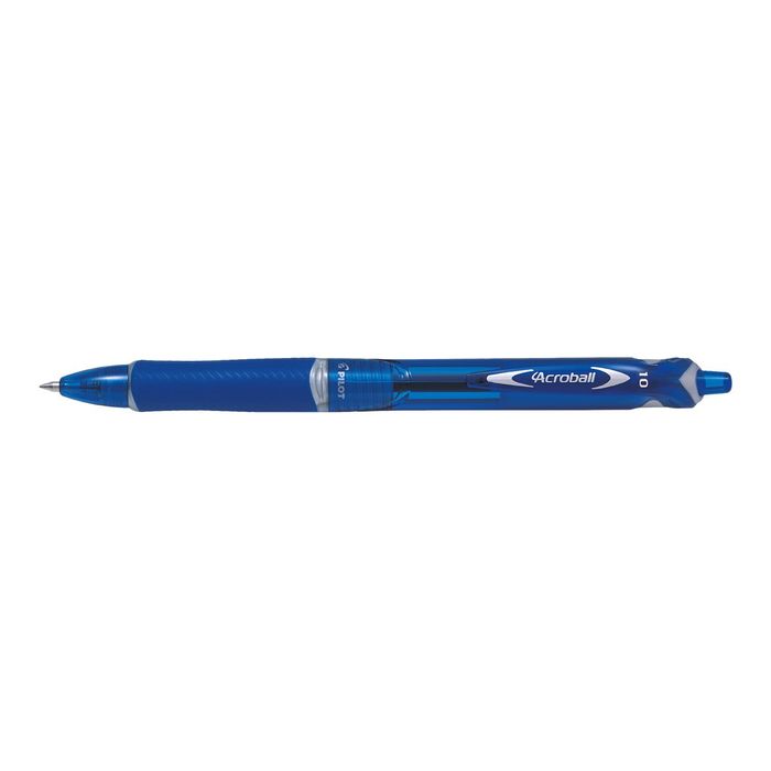 4902505424335-Pilot Acroball Begreen - 10 Stylos à bille - bleu - pointe moyenne-Avant-0