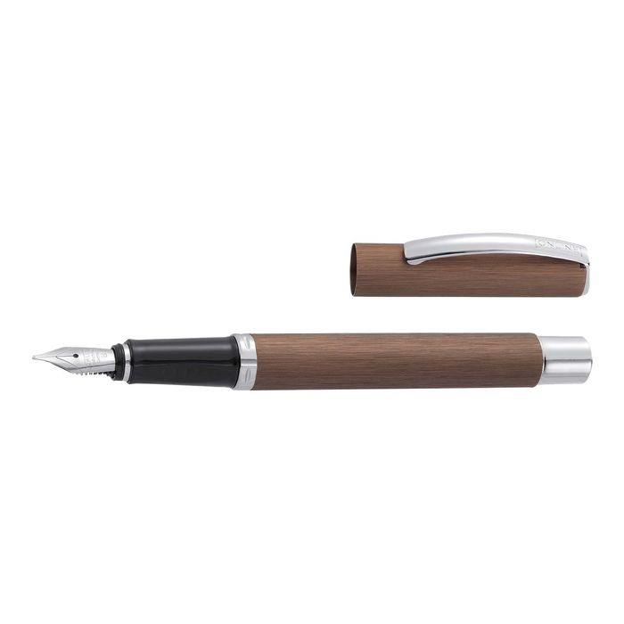 4014421366214-Online Vision - Stylo plume cognac - pointe 0,5 mm-Angle gauche-1