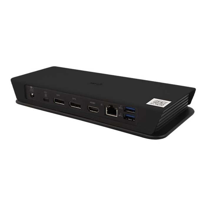 8595611705182-i-Tec - Station d'accueil - USB4 / Thunderbolt 4 - HDMI, 2 x DP++ - GigE - 135 Watt - Europe-Arrière-3