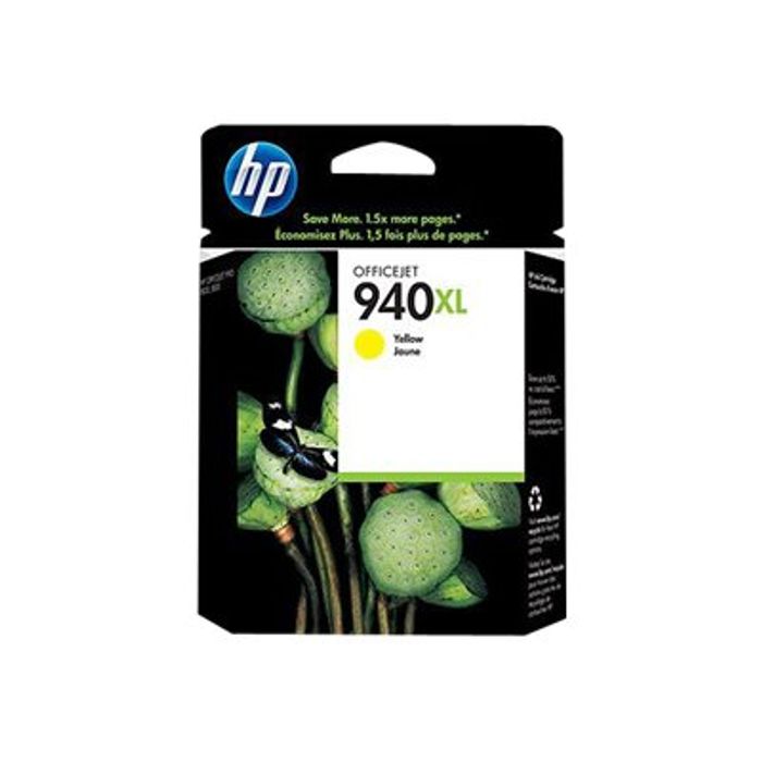 884420689782-HP 940XL - jaune - cartouche d'encre originale (C4909AE)-Avant-2