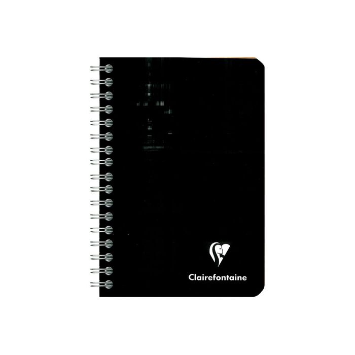 3329680685923-Clairefontaine - Carnet à spirale 9 x 14 cm - 100 pages - petits carreaux (5x5 mm) - disponible dans-Avant-3