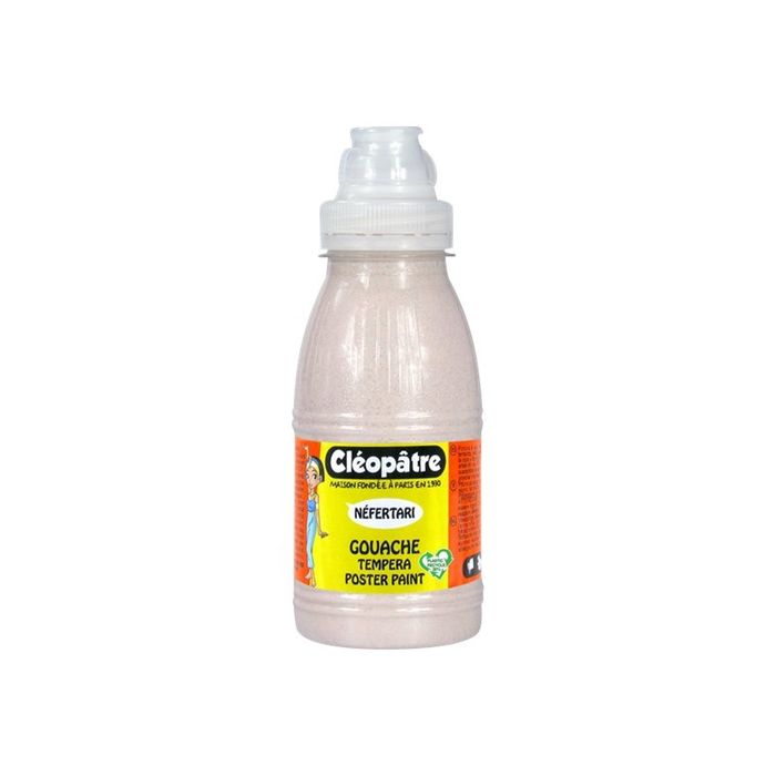 3134725015340-Cléopâtre NÉFERTARI - Peinture - pêche paillette - 250 ml-Avant-0