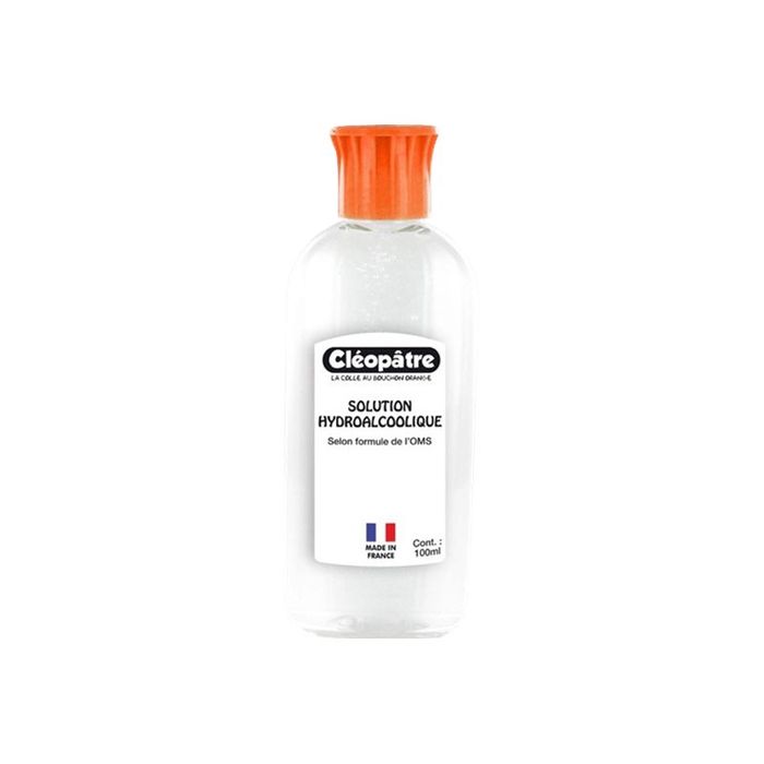 3134725013995-Cléopâtre - Solution Hydroalcoolique désinfectant pour les mains - 100 ml-Avant-0