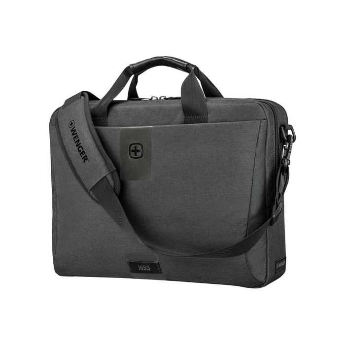 7613329169612-Wenger MX ECO Brief - Sac à dos pour ordinateur portable 16" - gris-Arrière-3