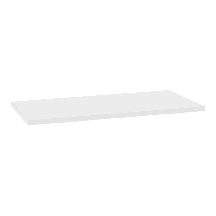 3483600495679-Top retour pour caisson bout de bureau Sunday - 95 x 60 cm - blanc-Angle gauche-0