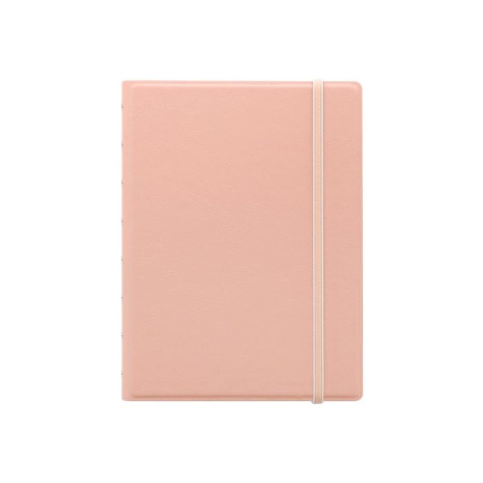 5059145414338-Filofax Classic - Carnet de notes à spirale A5 - pêche pastel-Avant-0