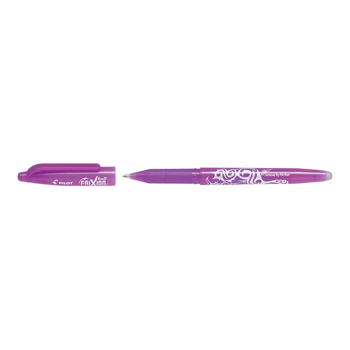 4902505580260-Pilot Frixion Ball - Roller effaçable - 0,7 mm - mauve-Angle gauche-0