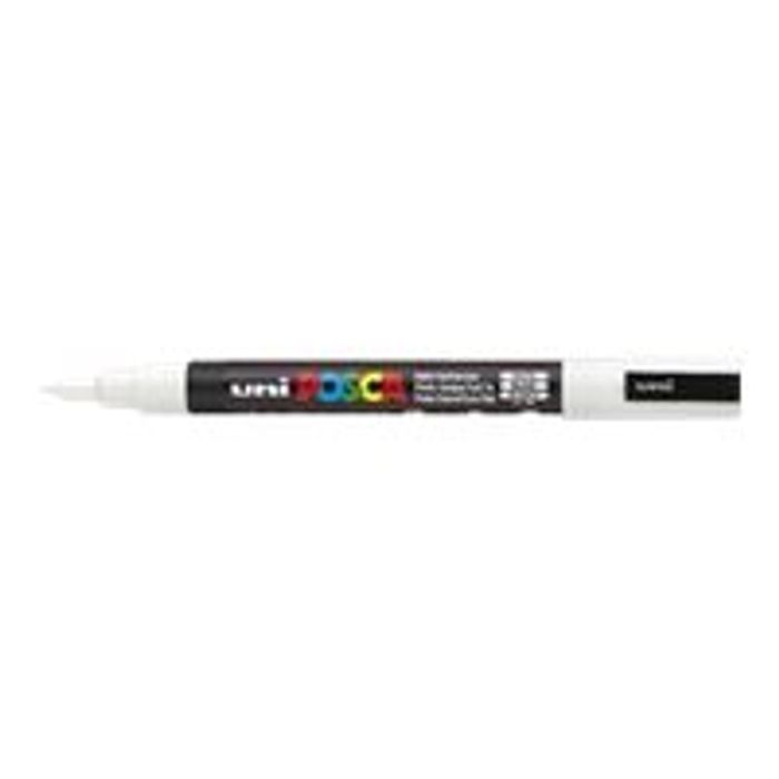 4902778915912-Posca - Marqueur peinture pointe fine - blanc-Angle gauche-0