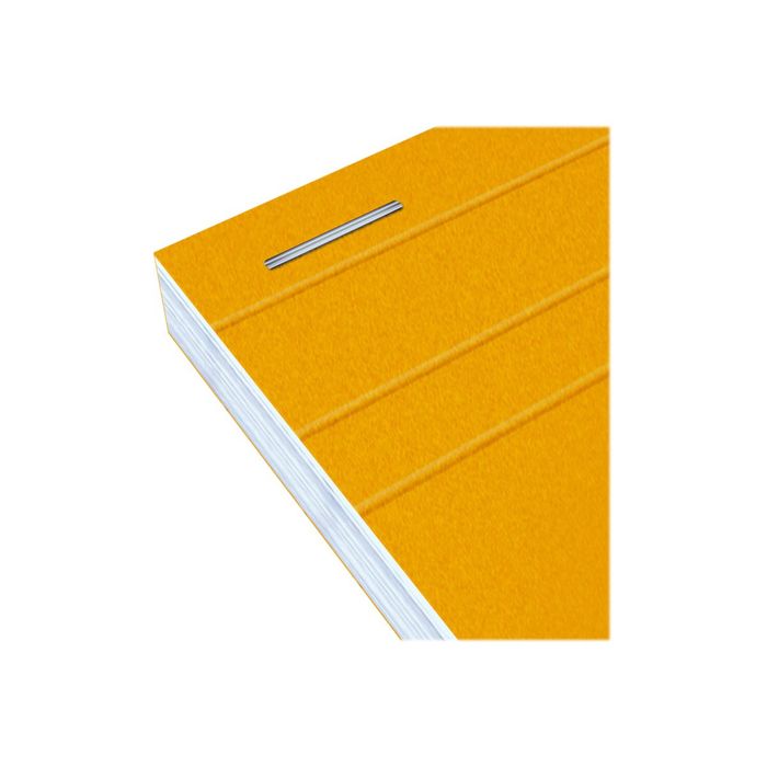 3020121062784-Oxford - Bloc notes - 10 x 15 cm - 160 pages - petits carreaux - 80G - orange-Gros plan-2