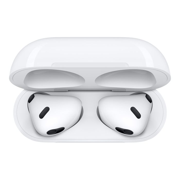 194253324171-Apple AirPods 3eme génn - Kit main libre - écouteurs sans fil bluetooth - intra-auriculaire - blan-Haut-2