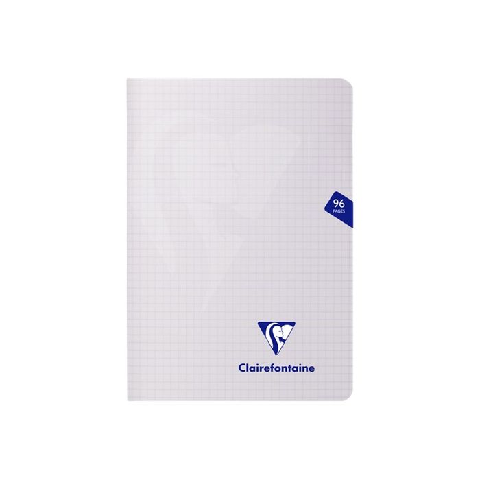 3329683036821-Clairefontaine Mimesys - Carnet polypro 15 x 21 cm - 96 pages - petits carreaux (5x5 mm) - disponible dans-Avant-1