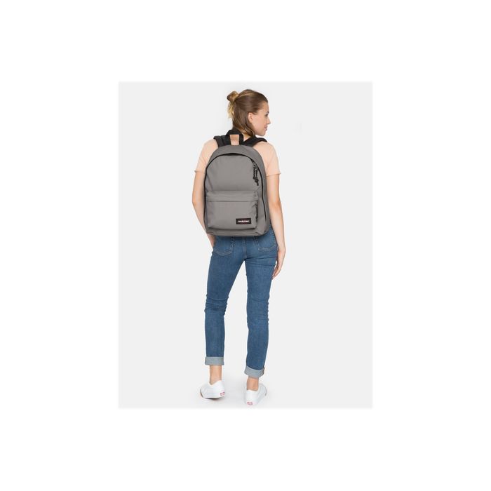 0194905388230-EASTPAK Out Of Office - Sac à dos stone grey avec compartiment pour ordinateur portable-Avant-4