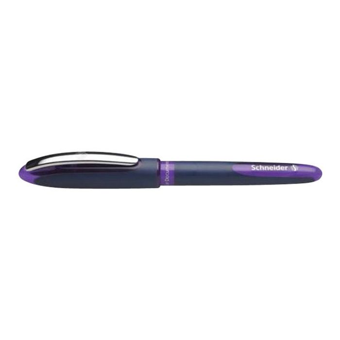 4004675098658-Schneider One Business - Roller - 0,6 mm - violet-Angle gauche-2