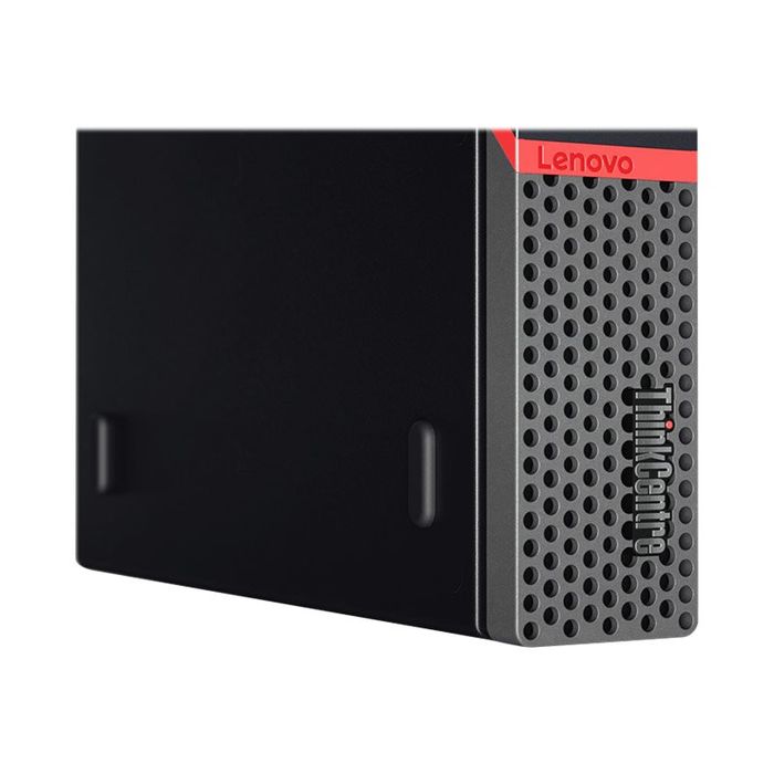 0192563939498-Lenovo ThinkCentre M715Q Tiny - AMD A6 PRO 9500E - 4 Go - 1 To - Win 10 Pro-Gros plan-11