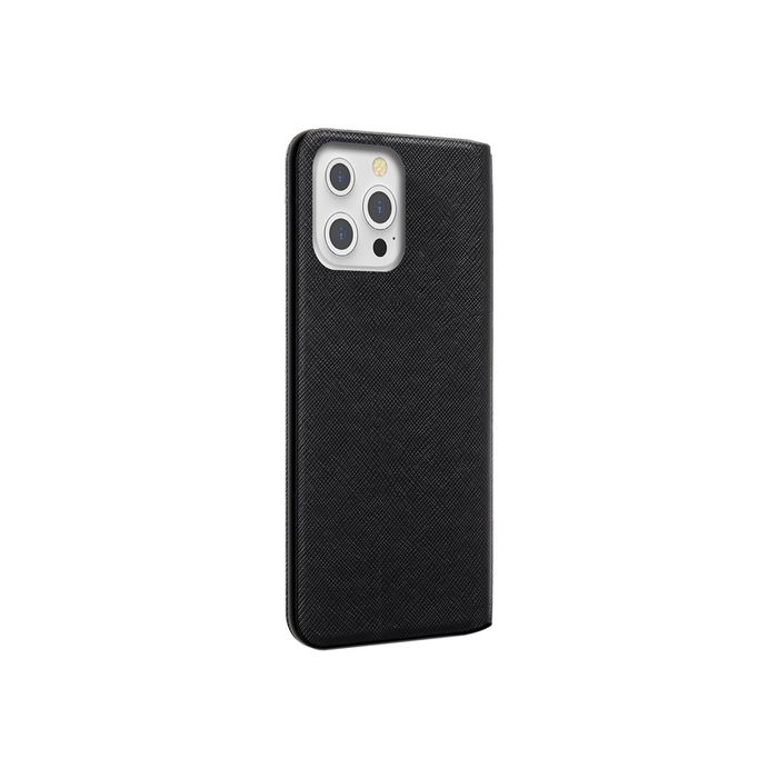 3571211462279-Bigben - porte folio pour iPhone 13 Pro Max - noir-Arrière-1