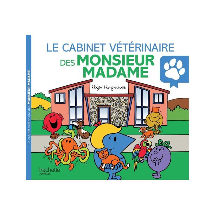 9782017129929-Le cabinet vétérinaire des Monsieur Madame - par Hargreaves Adam-Avant-0