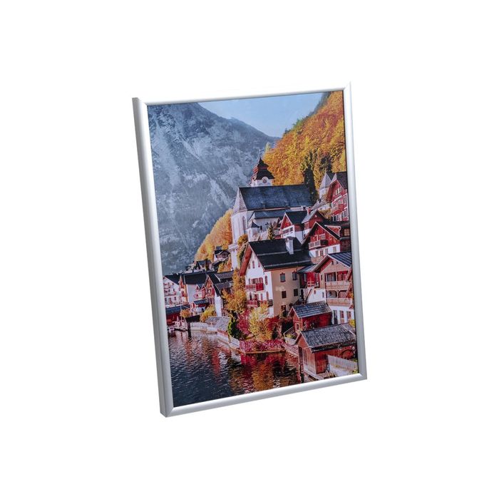 3130630847588-Cadre photo Exacompta - 21 x 29,7 cm (A4) - aluminium-Angle gauche-5