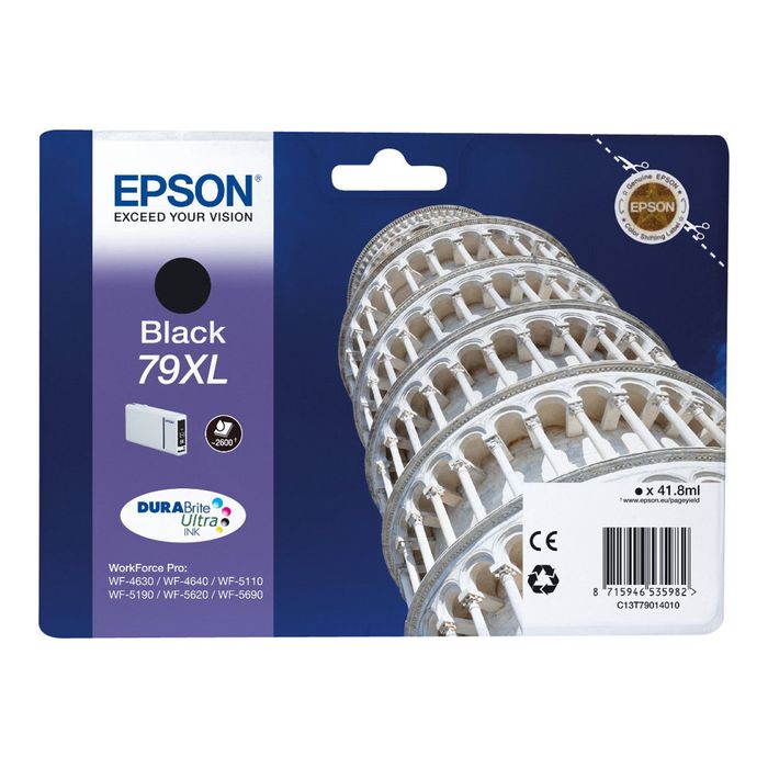 8715946535982-Epson 79XL Tour de Pise - noir - cartouche d'encre originale-Avant-1