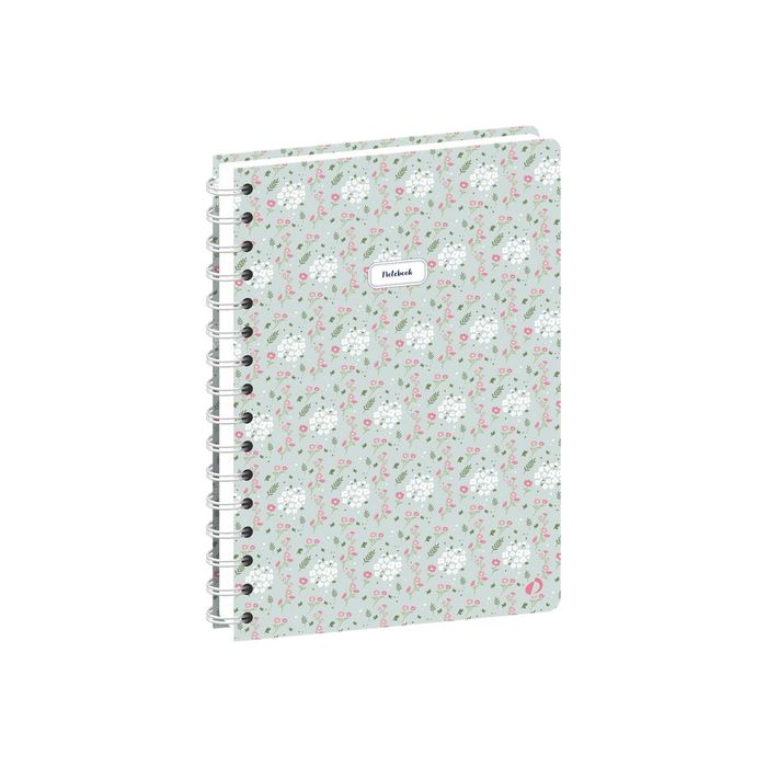 3371010486854-Quo Vadis Daisy - Carnet de notes ligné/pointillés - 15 x 21 cm - 192 pages - vert célad-Angle gauche-0