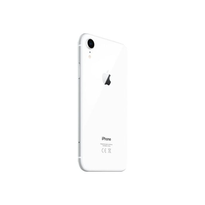 3701083037125-Apple iPhone XR - Smartphone reconditionné grade B (Bon état) - 4G - 128 Go - blanc-Arrière-4