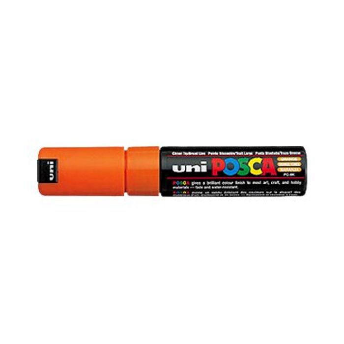 4902778916957-Posca - Marqueur peinture pointe large - orange fluo-Angle gauche-1