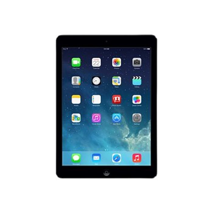 0404000021940-Apple iPad Air - 1ère génération - tablette reconditionnée grade B avec coque - 16 Go - 9.7" --Avant-0