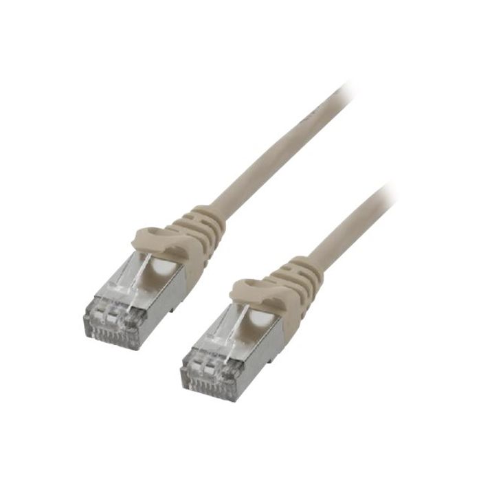 3700224709914-MCL Samar - câble réseau RJ45 CAT 6 F/UTP - 15 m - gris-Angle droit-0