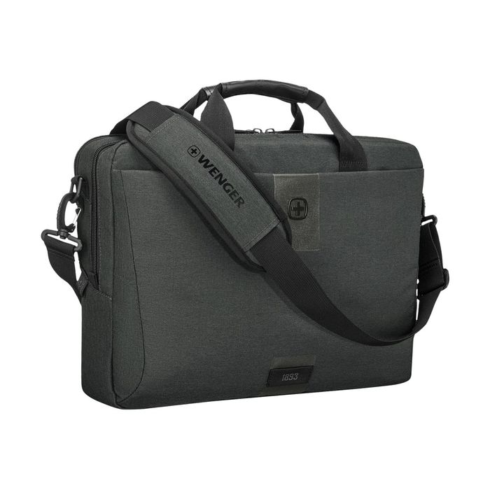 7613329169612-Wenger MX ECO Brief - Sac à dos pour ordinateur portable 16" - gris-Arrière-2