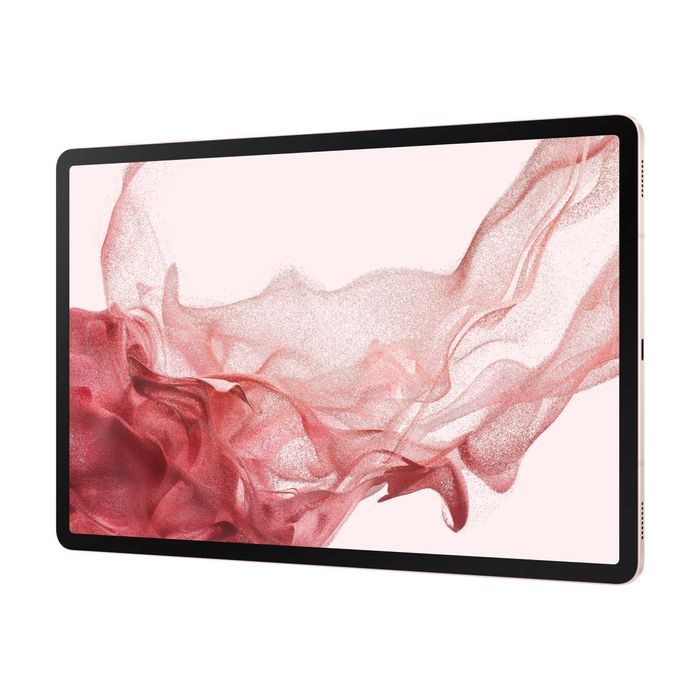 8806094147551-Samsung Galaxy Tab S8 - tablette 11" - Android - 128 Go - rose doré-Angle droit-0