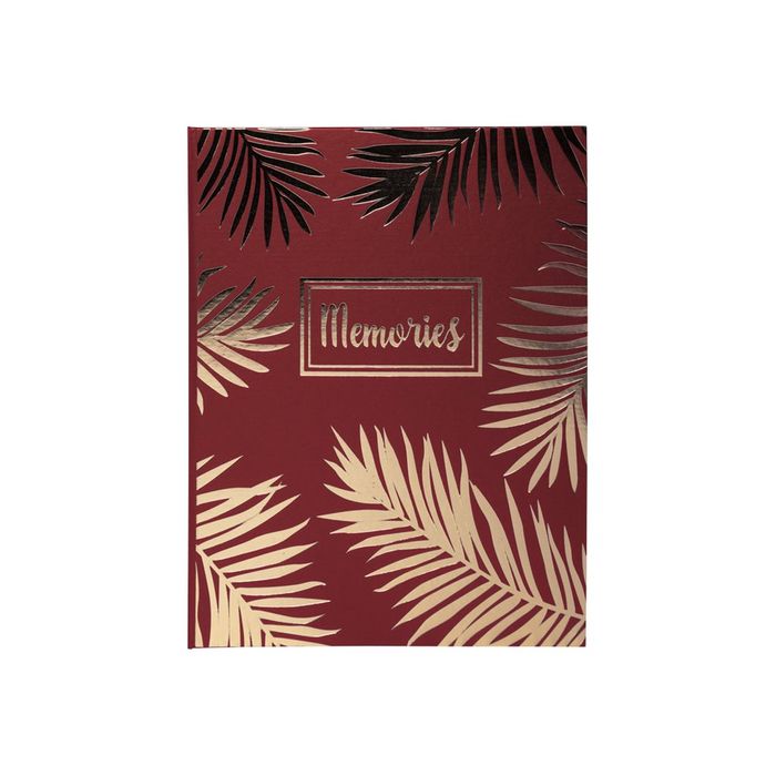 3130630002086-Exacompta Palma - Livre d'or 27 x 22 cm - 100 pages - rouge-Avant-0
