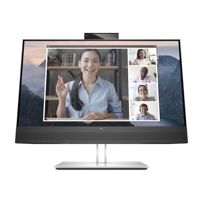 195122021795-HP E24mv G4 Conferencing Monitor - E-Series - écran LED 23.8" - Full HD (1080p) -Avant-0