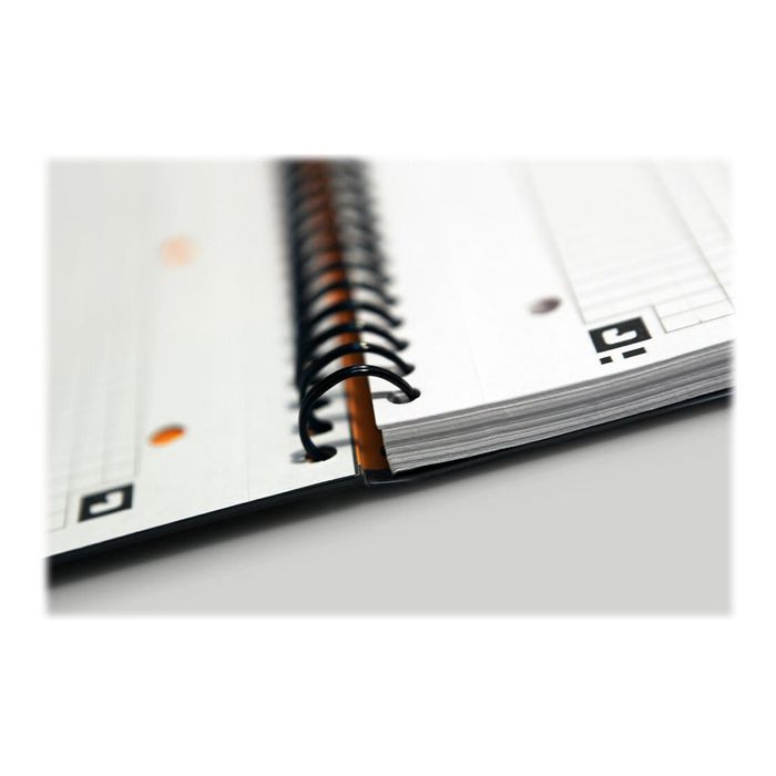 3020120012025-Oxford Notebook - Cahier à spirale A4 (21x29,7 cm) - 160 pages - ligné-Gros plan-2