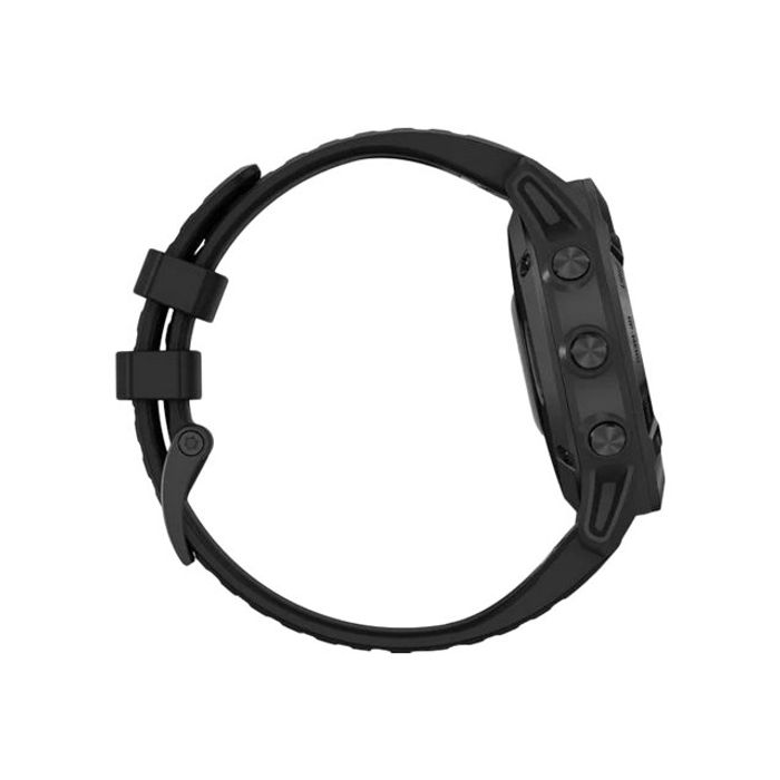 753759232726-Garmin fenix 6 Pro - montre connectée - noir - 32 Go-Gauche-5