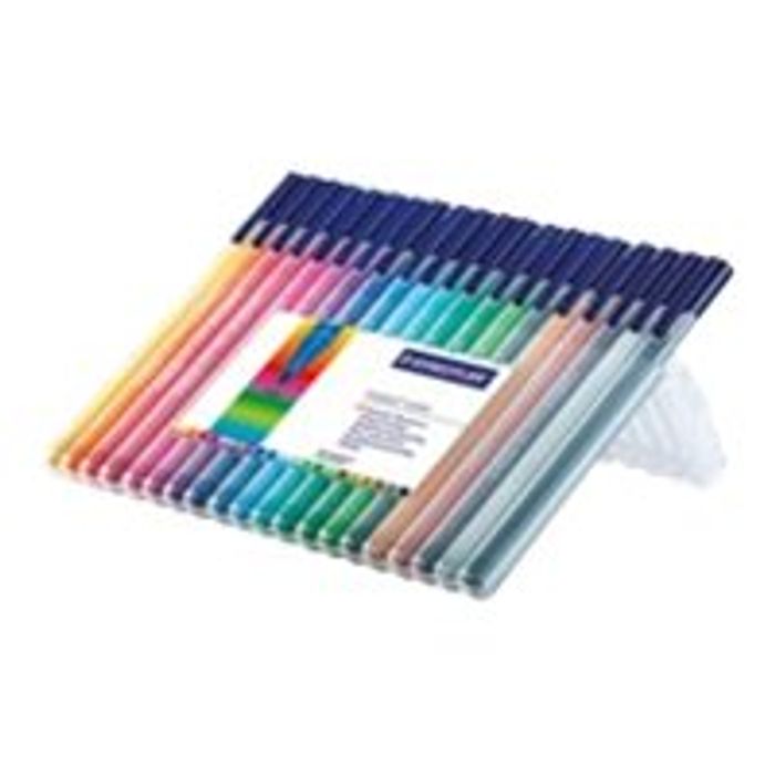 0400000323114-Staedtler triplus - 20 Feutres - couleurs assorties-Angle droit-1